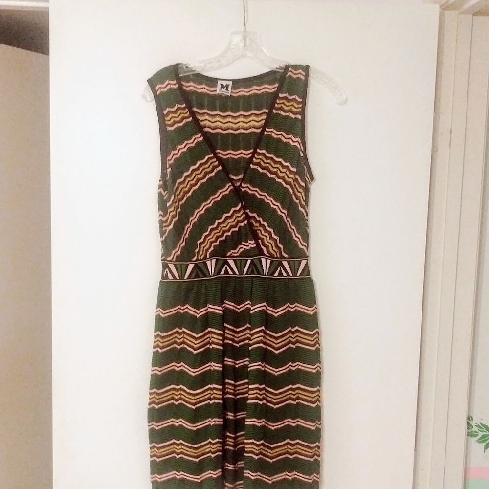 Missoni Zigzag Green Dress